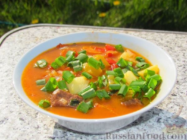 Бограч — венгерский суп